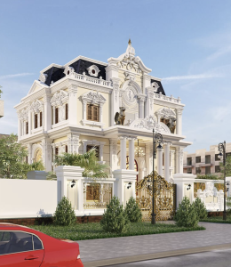 Thiết kế nhà biệt thự đẹp thi công Tại Bình Phước