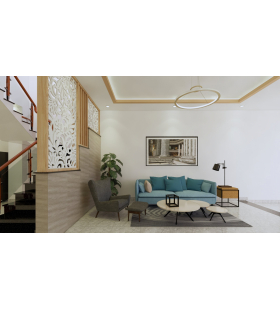 3D Nội thất công trình nhà Chị Thuý