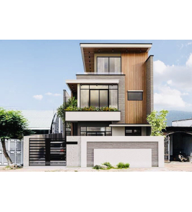 MẪU NHÀ 3 TẦNG ĐẸP VỚI 2 MẶT TIỀN THEO PHONG CÁCH HIỆN ĐẠI