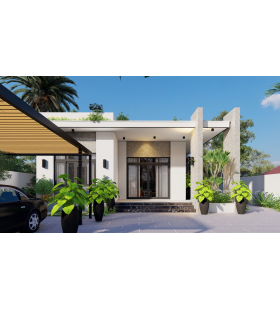 Nhà cấp 4 sân thượng chủ đầu tư Võ Tấn Phát